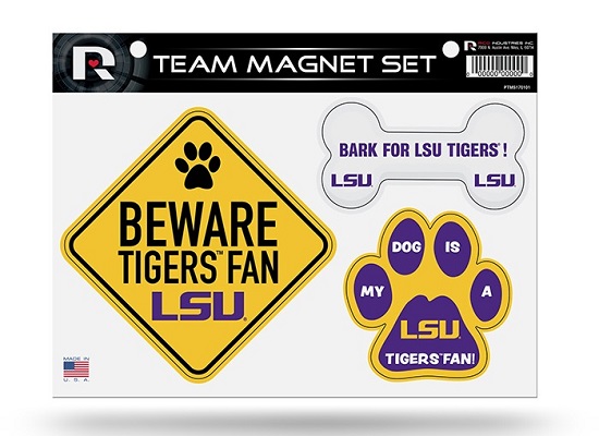LSU Team Magnet Set