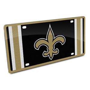 New Orleans Saints Jersey License Plate