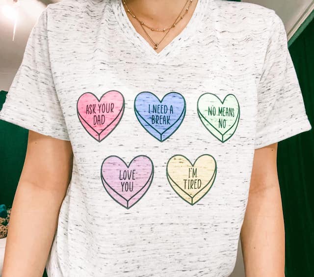 Candy Heart Shirt