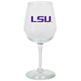 LSU Wine Glass