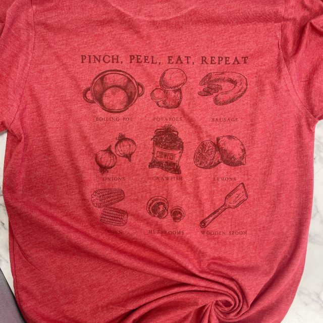 Crawfish Boil t-shirt